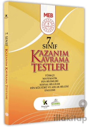 2025 7. Sınıf MEB Tüm Dersler Kazanım Kavrama Testleri KKT Yaprak Test