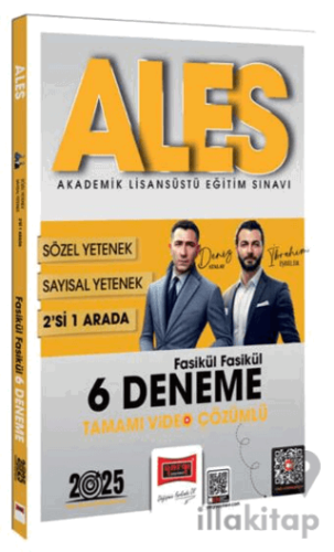 2025 ALES Sayısal-Sözel 2'si Bir Arada Fasikül Fasikül 6 Deneme Tamamı