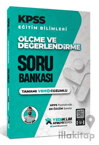 2025 Atölye Serisi KPSS Eğitim Bilimleri Ölçme ve Değerlendirme Tamamı Video Çözümlü Soru Bankası