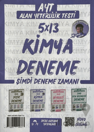 2025 AYT Kimya 5x13 Deneme