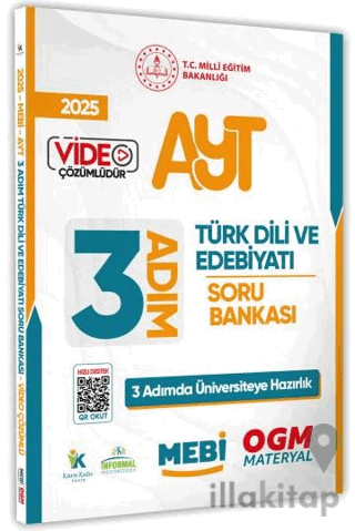 2025 AYT MEBİ-OGM 3 ADIM Türk Dili Edebiyatı Soru Bankası Video Çözüm