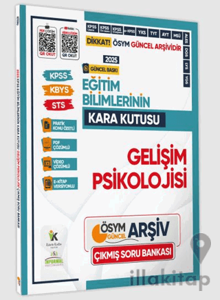 2025 Eğitim Bilimlerinin Kara Kutusu GELİŞİM Psikolojisi Konu Özetli Dijital Çözümlü Soru Bankası