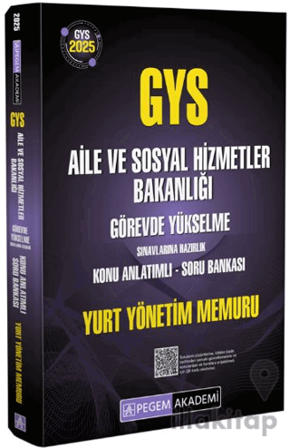 2025 GYS Aile ve Sosyal Hizmetler Bakanlığı Görevde Yükselme Sınavları