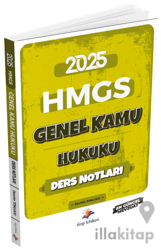2025 HMGS Genel Kamu Hukuku Ders Notları