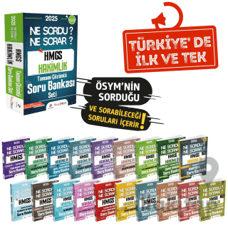 2025 Hukuk Atölyesi HMGS Hakimlik Ne Sordu Ne Sorar Soru Bankası Modüler Set