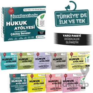 2025 Hukuk Atölyesi İdari Hakimlik Çıkmış Sorular Modüler Set Çözümlü