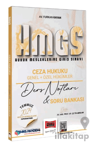 2025 Hukuk Mesleklerine Giriş Sınavı Ceza Hukuku Genel ve Özel Hükümler Ders Notları & Soru Bankası