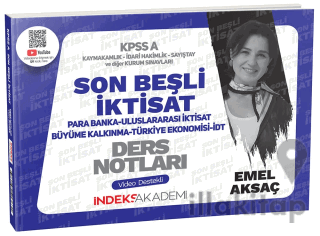 2025 KPSS A Grubu İktisat Son Beşli Video Ders Notları