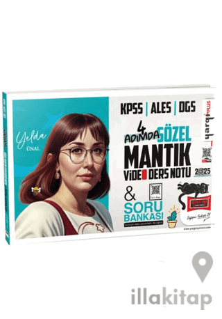 2025 KPSS ALES DGS 4 Adımda Sözel Mantık Video Ders Notu & Soru Bankası