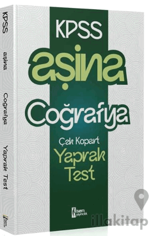 2025 KPSS Aşina Coğrafya Çek Kopart Yaprak Test