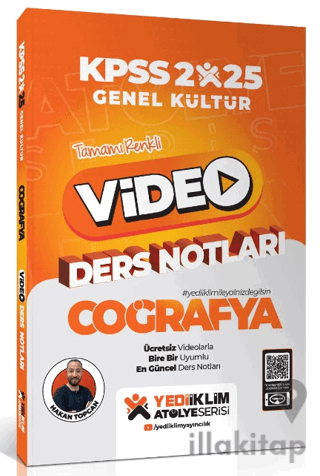 2025 KPSS Atölye Genel Kültür Coğrafya Video Ders Notları