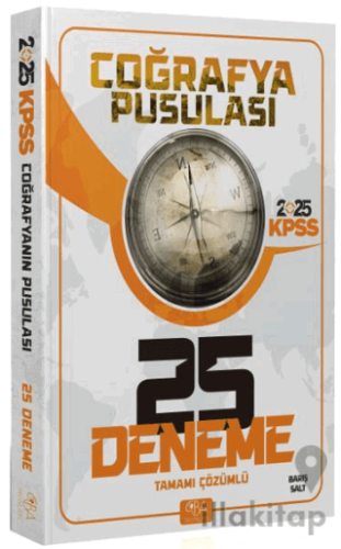 2025 KPSS Coğrafya Pusulası Tamamı Çözümlü 25 Deneme