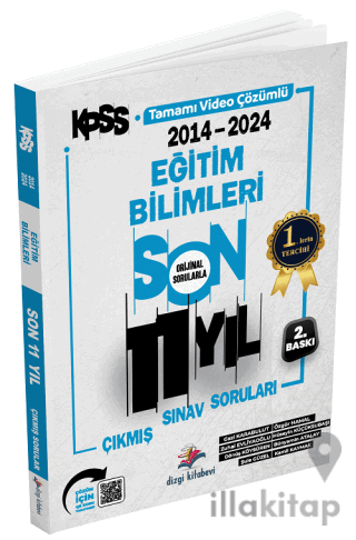 2025 KPSS Eğitim Bilimleri Çıkmış Sorular Son 11 Yıl Çözümlü