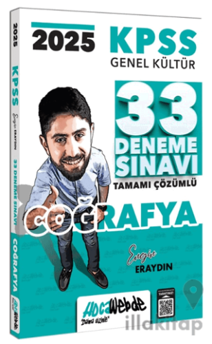 2025 KPSS GK Coğrafya Tamamı Çözümlü 33 Deneme Sınavı