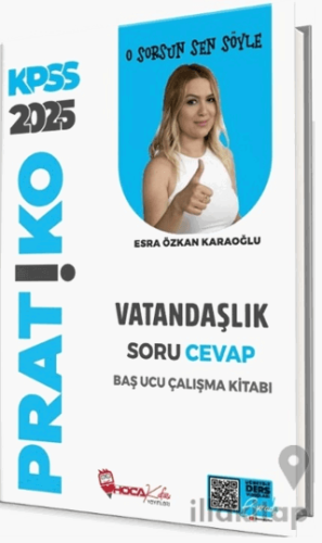 2025 KPSS Vatandaşlık Pratiko Soru Cevap Çalışma Kitabı