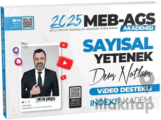 2025 MEB-AGS Akademisi Sayısal Yetenek Video Ders Notları