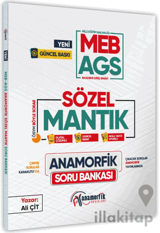 2025 MEB-AGS Anamorfik Sözel Mantık Soru Bankası