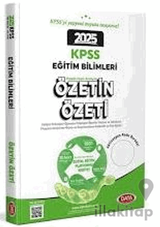 2025 MEB-AGS Eğitim Bilimleri Özetin Özeti Tek Kitap