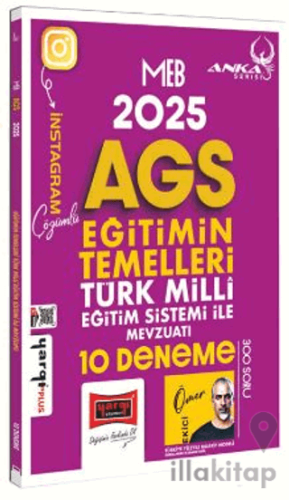 2025 MEB-AGS Eğitimin Temelleri Türk Milli Eğitim Sistemi ile Mevzuatı 10 Deneme