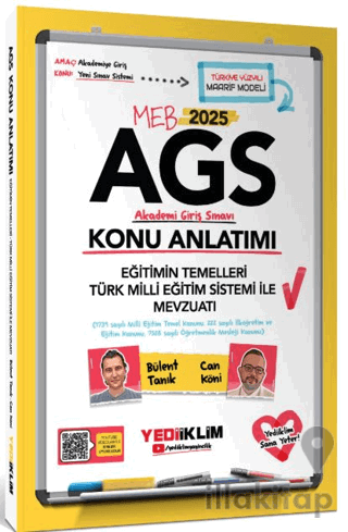 2025 MEB AGS Eğitimin Temelleri - Türk Milli Eğitimi Sistemi ile Mevzu