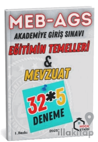 2025 MEB-AGS Eğitimin Temelleri ve Mevzuat 32x5 Deneme