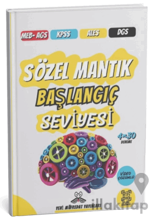 2025 MEB-AGS KPSS ALES DGS Sözel Mantık Başlangıç Seviyesi 4x30 Tamamı Video Çözümlü Deneme Sınavı