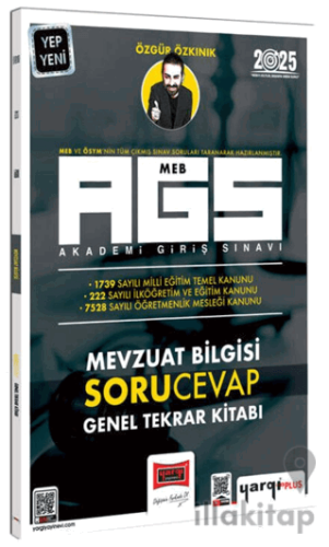 2025 MEB-AGS Mevzuat Bilgisi Soru-Cevap Genel Tekrar Kitabı