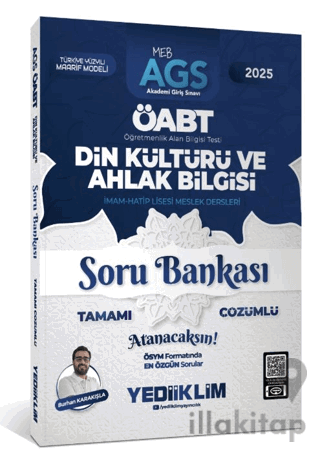 2025 MEB AGS ÖABT Din Kültürü ve Ahlak Bilgisi Tamamı Çözümlü Soru Bankası
