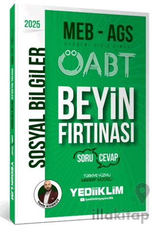 2025 MEB AGS ÖABT Sosyal Bİlgiler Öğretmenliği Beyin Fırtınası (Soru-Cevap)