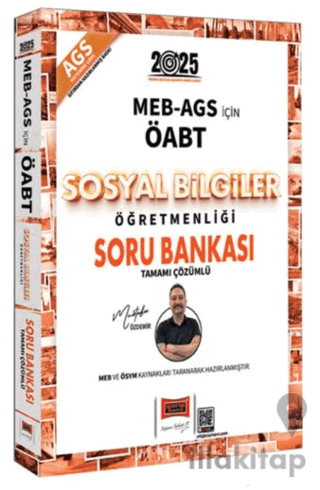 2025 MEB-AGS ÖABT Sosyal Bilgiler Öğretmenliği Soru Bankası