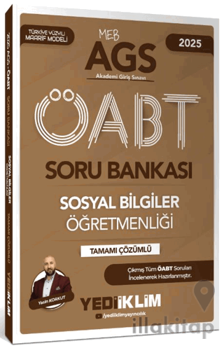 2025 MEB AGS ÖABT Sosyal Bilgiler Öğretmenliği Tamamı Çözümlü Soru Bankası