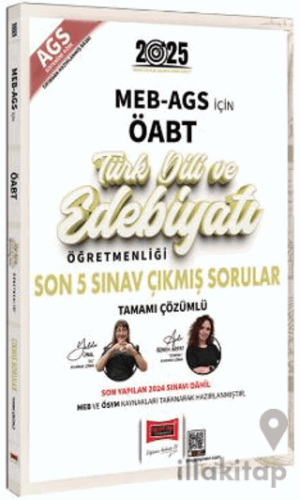 2025 MEB-AGS ÖABT Türk Dili ve Edebiyatı Öğretmenliği Son 5 Sınav Çıkmış Sorular