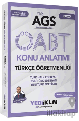 2025 MEB-AGS ÖABT Türkçe Öğretmenliği Türk Halk Edebiyatı Eski Türk Ed