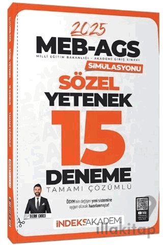 2025 MEB-AGS Simülasyonu Sözel Yetenek 15 Deneme Çözümlü