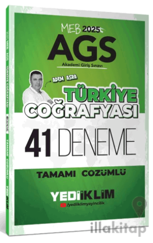 2025 MEB AGS Türkiye Coğrafyası Tamamı Çözümlü 41 Deneme