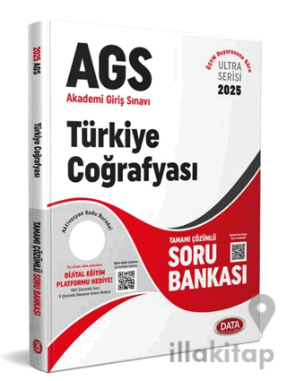 2025 MEB AGS Ultra Serisi Türkiye Coğrafyası Soru Bankası Karekod Çözü