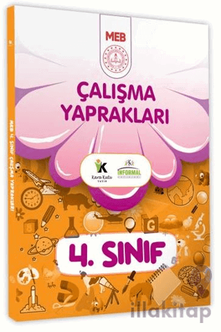 2025 MEB İlkokul 4. Sınıf Çalışma Yaprakları Tüm Dersler Etkinlikli Eğ