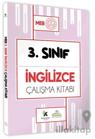 2025 MEB ÖDM İlkokul 3. Sınıf İngilizce Çalışma Kitabı Alıştırmalı/Etk