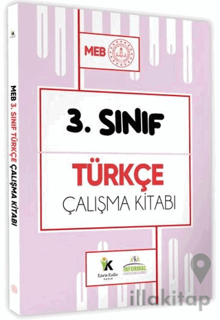 2025 MEB ÖDM İlkokul 3. Sınıf Türkçe Çalışma Kitabı Alıştırmalı/Etkinl