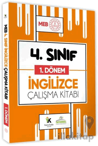 2025 MEB ÖDM İlkokul 4. Sınıf İngilizce 1. Dönem Çalışma Kitabı Alıştı