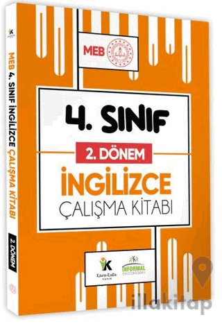 2025 MEB ÖDM İlkokul 4. Sınıf İngilizce 2. Dönem Çalışma Kitabı Alıştı