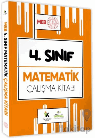 2025 MEB ÖDM İlkokul 4. Sınıf Matematik Çalışma Kitabı Alıştırmalı/Etk