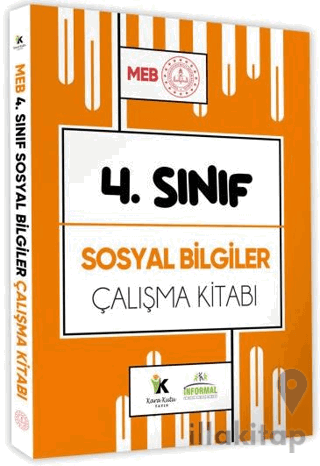 2025 MEB ÖDM İlkokul 4. Sınıf Sosyal Bilgiler Çalışma Kitabı Alıştırma