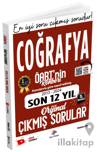 2025 ÖABT Coğrafya Öğretmenliği Çıkmış Sorular Son 12 Yıl Çözümlü