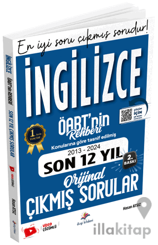 2025 ÖABT MEB-AGS nin Rehberi İngilizce Öğretmenliği Çıkmış Sorular Son 12 Yıl Çözümlü