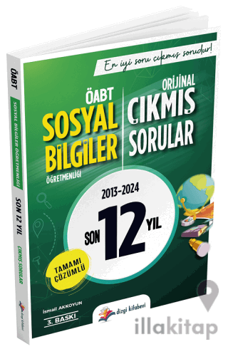 2025 ÖABT MEB-AGS Sosyal Bilgiler Öğretmenliği Çıkmış Sorular Son 12 Yıl Çözümlü