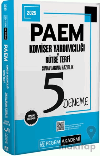 2025 PAEM Komiser Yardımcılığı ve Rütbe Terfi Sınavlarına Hazırlık 5 D