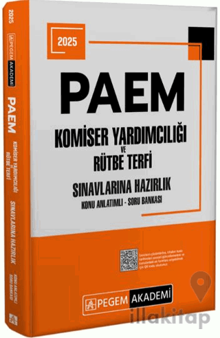 2025 PAEM Komiser Yardımcılığı ve Rütbe Terfi Sınavlarına Hazırlık Kon