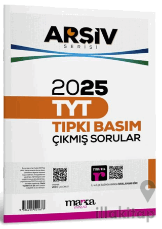 2025 TYT Arşiv Serisi Tıpkı Basım Çıkmış Sorular
