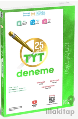 2025 TYT Fen Bilimleri 25 Deneme Video Çözümlü